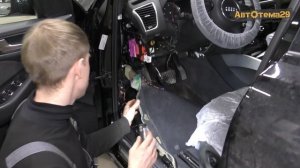Audi Q5 / Не работает омыватель лобового и заднего стекла