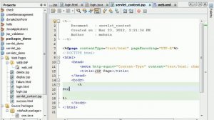 JAVA Programming -Jsp Tutorial servlet_context.avi