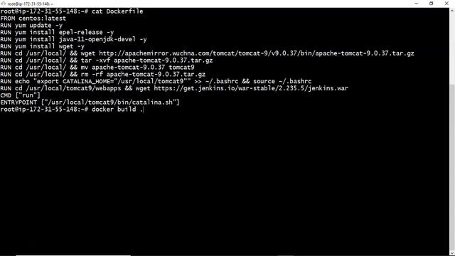 Docker Tutorials | Introduction to Dockerfile to Create Custom Docker Images | Docker build