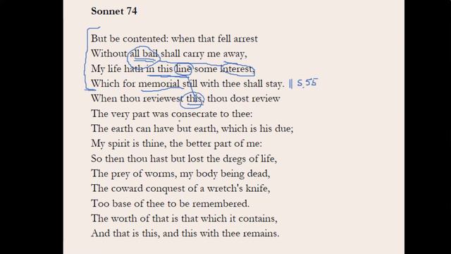 Shakespeare, SONNET 74 | Close Reading, Summary & Analysis смотреть онлайн