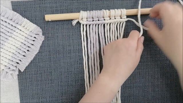 DIY | Красивая квадратная салфетка | Macrame tutorial | Подставка под горячее
