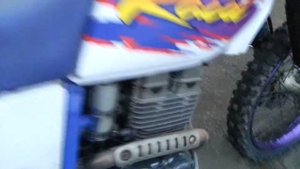 Как заводится Yamaha ttr250 Raid