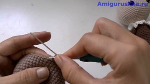 Мастер класс Кукла Амигуруми Школьница // Наташка Первоклашка // Часть 5 // Вязаная кукла крючком
