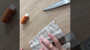 Ручные швы. Смёточные стежки, копировальные стежки (силки), подшивочные потайные стежки.