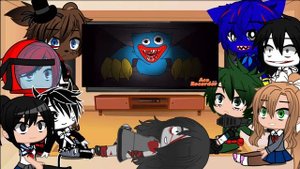 Different fandoms react to each other part three poppy playtime
