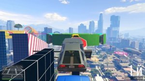 ПАРКУР НА БОЛЬШИХ ТАЧКАХ! ГОНКИ на МАШИНАХ в GTA 5 ONLINE