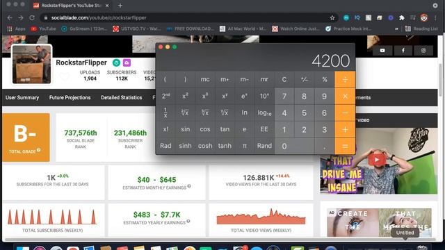Rockstar Flipper ➜ How much Rockstar Flipper makes on Youtube смотреть онлайн