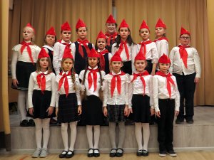 Вокально-хоровой ансамбль "Созвучие" ЦДТ "Замоскворечье". "Отрядный запевала".