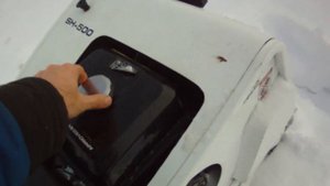 Мотобуксировщик Шармакс в гору,по глубокому снегу.Проверяю проходимость.Рассказываю про недостатки.