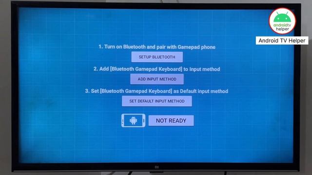 Connect Your Android TV With Mobile Gamepad | Playing Games