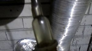 печка на отработке с подогревом воздуха в дожигателе 160 градусов