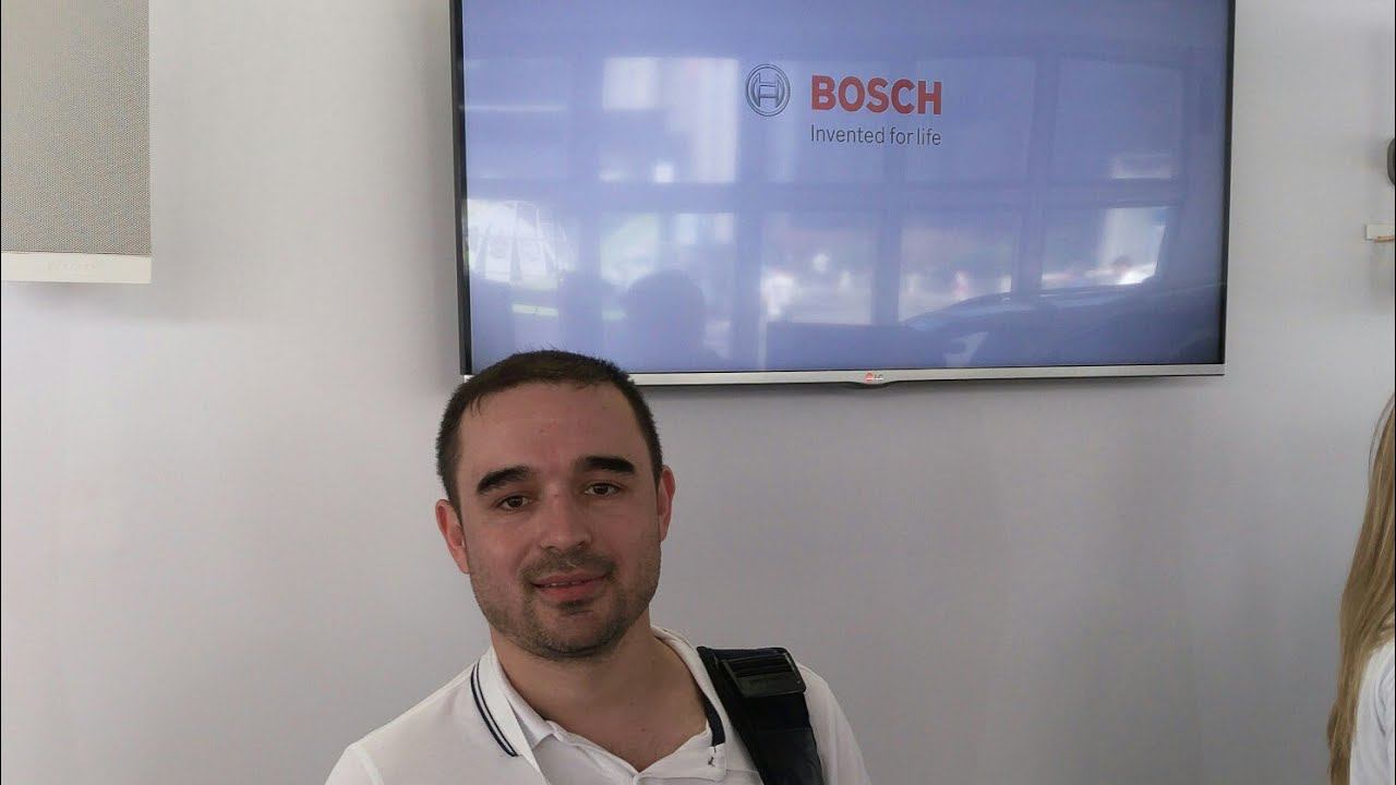 Мы на мимс2017... Видео о стенде развал схождения фирмы Bosch с возможностью бесконтактной проверки