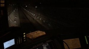 Перегон Чр.речка - Пионерская. Метрополитен Санкт- Петербурга.