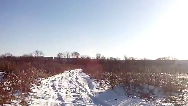 катание на квадроцикле зимой в деревне смотреть онлайн