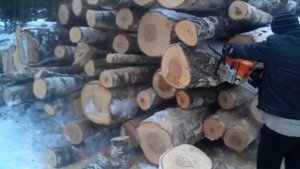 Дрова березовые, почему кругляк стоит дороже колотых