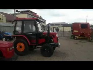 Китайский трактор с кабиной SHIFENG SF244 Видео