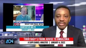 TIBOR NAGY’S STRAIGHT TALK TO AMBAZONIANS