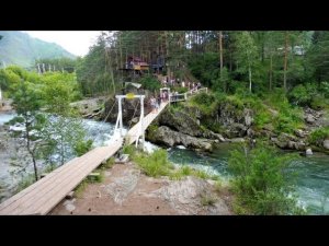 Обзор Горный Алтай, Чемальский тракт(ГЭС) и остров ПАТМОС.