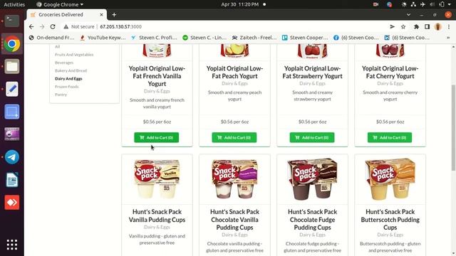 I Will Deploy Store Project With React Online
