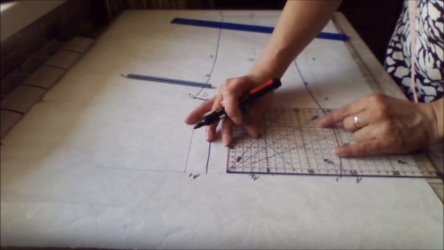 Выкройка детских брюк. Очень легкая в построении. смотреть онлайн