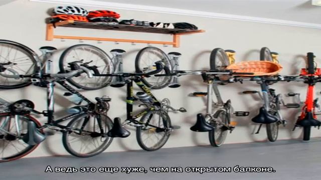 Хранение велосипедов без ущерба интерьеру: интересные решения смотреть онлайн