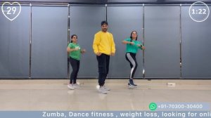 Jhoome Jo Pathaan | For online Zumba | dance fitness | weightloss sessions whatsap on +91-703003040