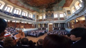 Matriculation Ceremony at  Sheldonian Theatre, University of Oxford on Saturday 15th, October 2022