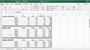 Excel 9.2 Calculating a ChiSquare Test of Homogeneity in Excel