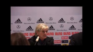 Pressekonferenz USA-Deutschland: 1-0, Sundhage,Neid