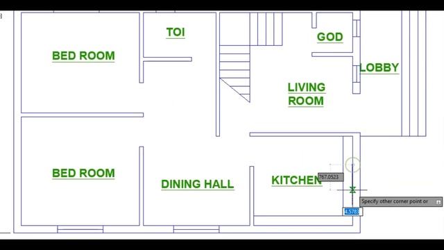 23*35 East Face Building plan with Vaastu | 23x35 House Plan with God Room | 800 SQFT 2BHK MAKAN смотреть онлайн