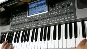 Демонстрация стиля  Ю.Антонов  "Дорога к морю"  (Korg PA900)