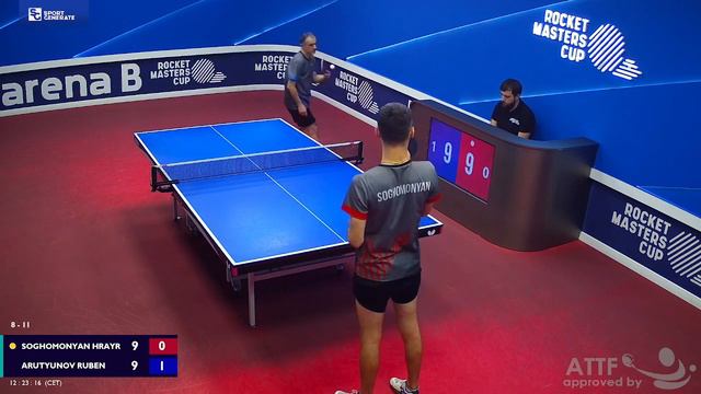Table Tennis | H.Soghomonyan - R.Arutyunov | 03.01.2024 12:15 (CET) | RMC 16089087 смотреть онлайн