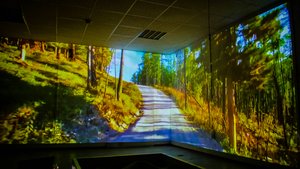 Атмосфера интерактивная видео стена