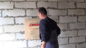 ШАБЛОН для установки радиатора отопления