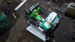 Міні електростанція 220в з ПРАЛЬНОЇ МАШИНИ та МОТОКОСИ.