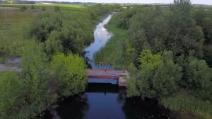Село Паршиновка Добринского района Липецкой области. Видео с дрона.