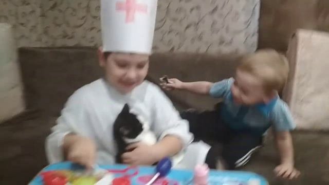 Юные ветеринары!