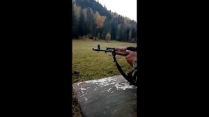 тест ДТК на АК-74 полумесяц