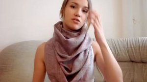 Как красиво завязать шарф/палантин - 5 способов | AlenaTravkova