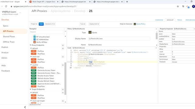 Session-26 | Demo to allow limited requests in Apigee | How to use Quota policy in | Demo on Quota смотреть онлайн