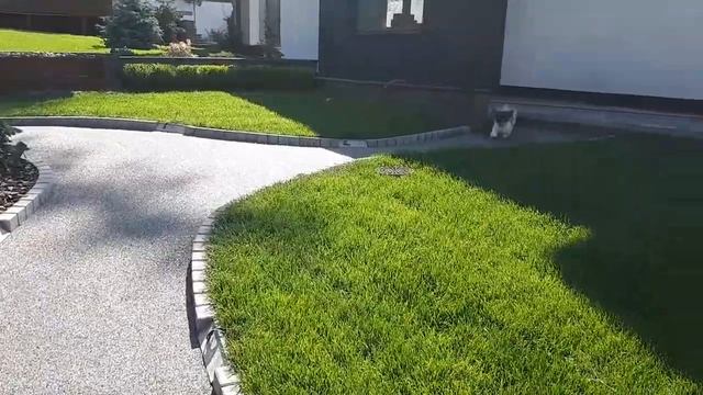 Каменный ковёр, садовые дорожки гранитная крошка. смотреть онлайн