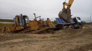 Сургутнефтегаз отсыпка площадки.