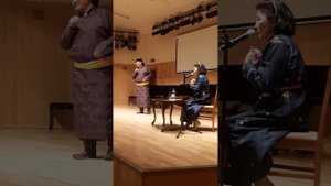 Фрагмент мастер-класса по горловому пению хоомей (Кошкендей Игорь Михайлович) #тувинцы #красноярск