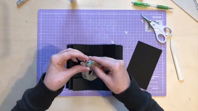 Scrapbooking tutorial | Halloween Double Tri Shutter Card смотреть онлайн