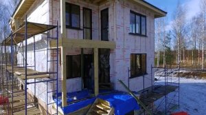 ПРОЦЕСС МОНТАЖА МЕТАЛЛИЧЕСКОГО САЙДИНГА