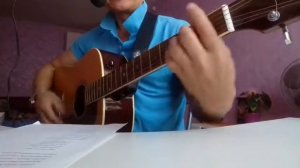Виктор Цой "ПЕЧАЛЬ" под гитару
