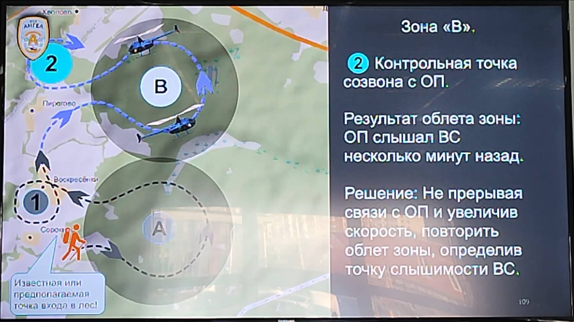 "ВЕРТОЛЕТНЫЙ ПОИСК" Семинар "Ангел" 22 марта 2022