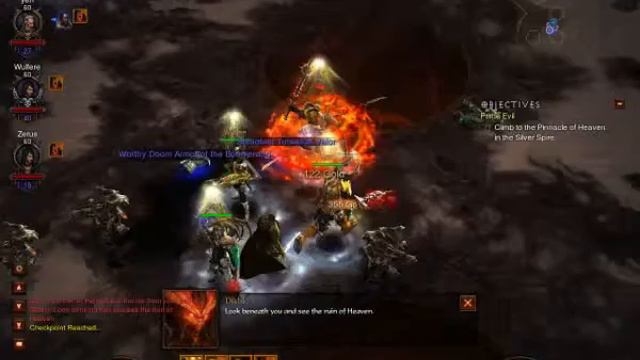 Diablo 3 Drops ad gold defeating Izual, heading for Diablo at mp 5 смотреть онлайн