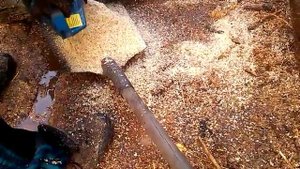 быстрый способ как сделать щепу, опилки для копчения