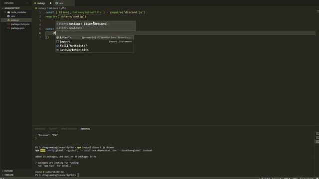 Making Your First Discord Bot As a Beginner In Discord.JS V14